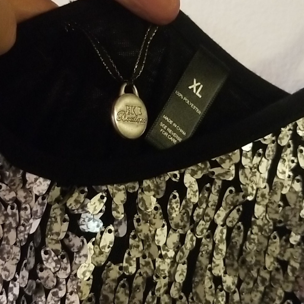 Gorgeous silver fancy top